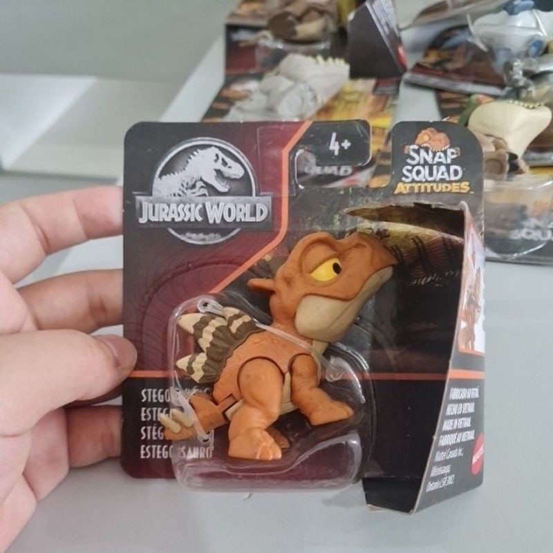 Snap Squad Attitudes Stegosaurus Wave 12