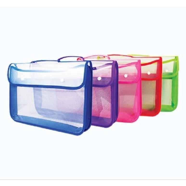 

masih promoo [ lusin ] map kancing tenteng tengah / document bag / map