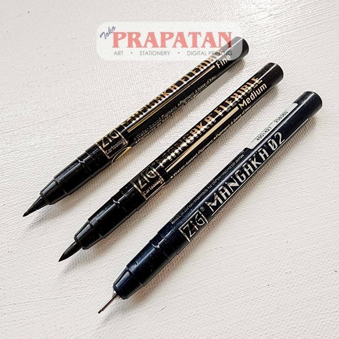 

Zig Kuretake Mangaka Drawing Pen CNM | Pena Gambar