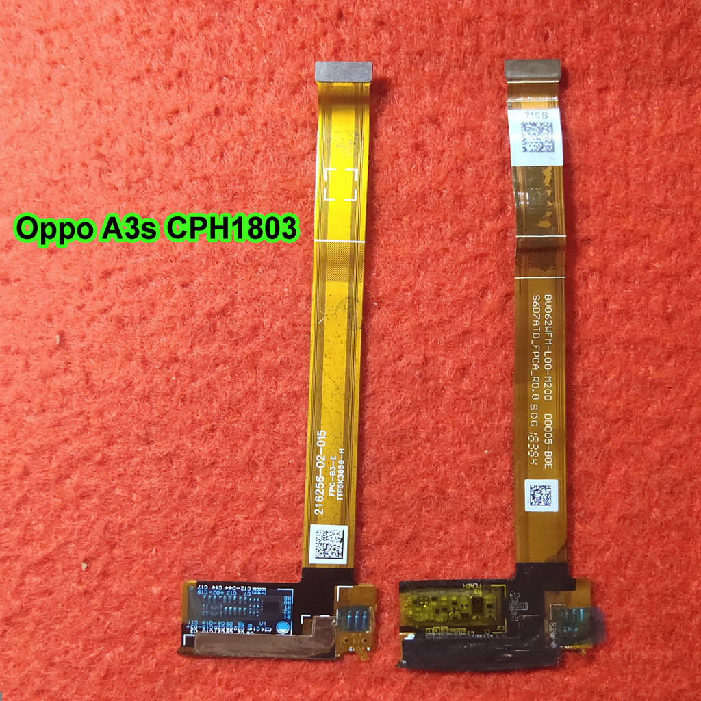 Oppo A3s CPH1803 Fleksibel Flexible Konektor LCD Copotan