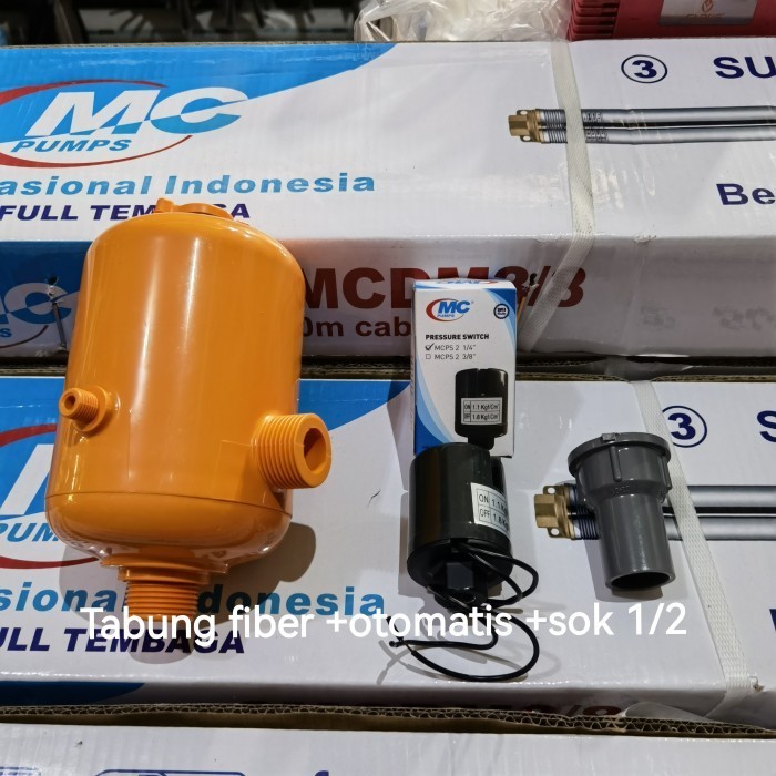 Tabung Otomatis Pompa Air Komplit Shimizu