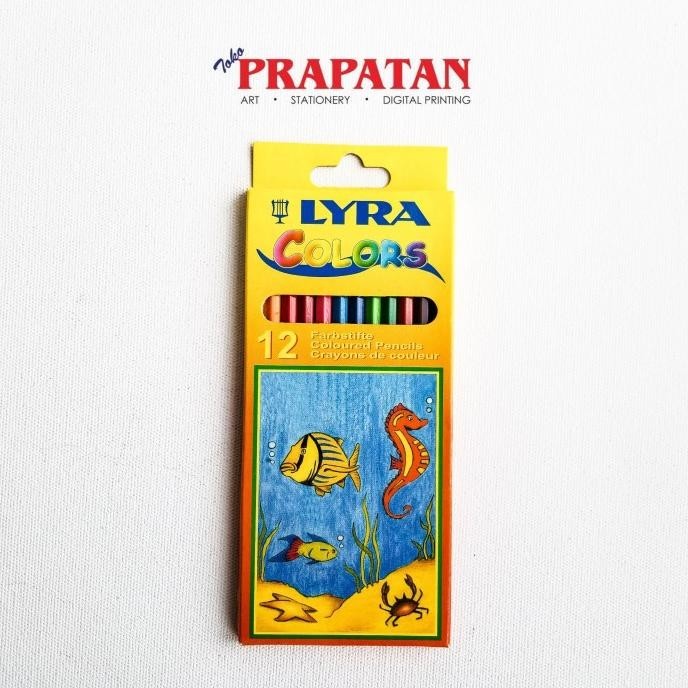 

Pensil Warna Lyra Farbstifte 12 Warna / Lyra Coloured Pencils