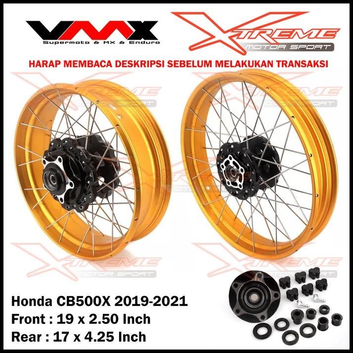 Velg Jari Jari Depan Belakang Ktm 390 Adv / Bmw Gs 1200 / Honda Cb500X