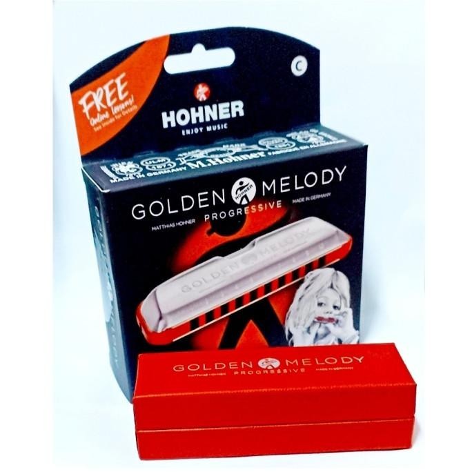 Harmonica Hohner Golden Melody Diatonic Original Nada C Tuan.Goldie