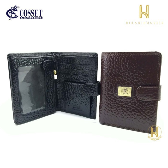 DOMPET WANITA KULIT - DOMPET COSSET PASPOR KULIT