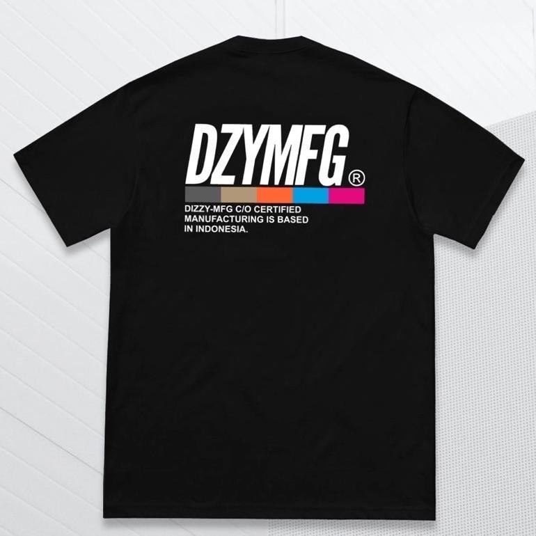 Promo Kaos Baju Dizzy Based Dizzy Mfg T-Shirt Premium