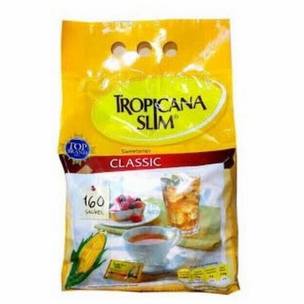 

Tropicana Slim Classic Sweetener 160 Sachet Murah April Staroutlet