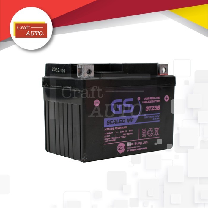 Aki Motor Yamaha Mio M3 Gs Gtz5S