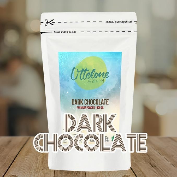

Powder Dark Chocolate Ottelo Isi 1Kg Bubuk Minuman Halal Gratis Resep Tasya Shopstore