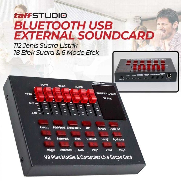 

Ori Sound Audio Interface TaffSTUDIO V8 Plus External USB