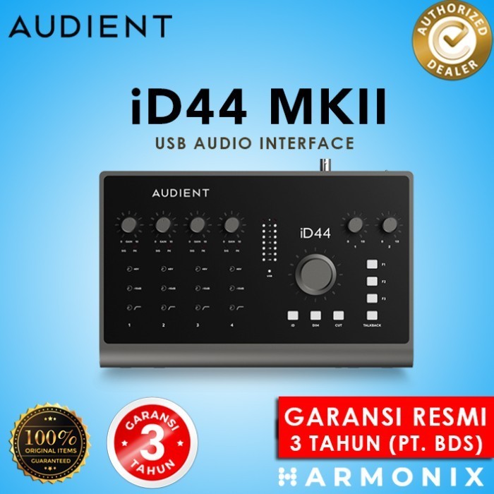 

Audient iD44 USB Audio Interface