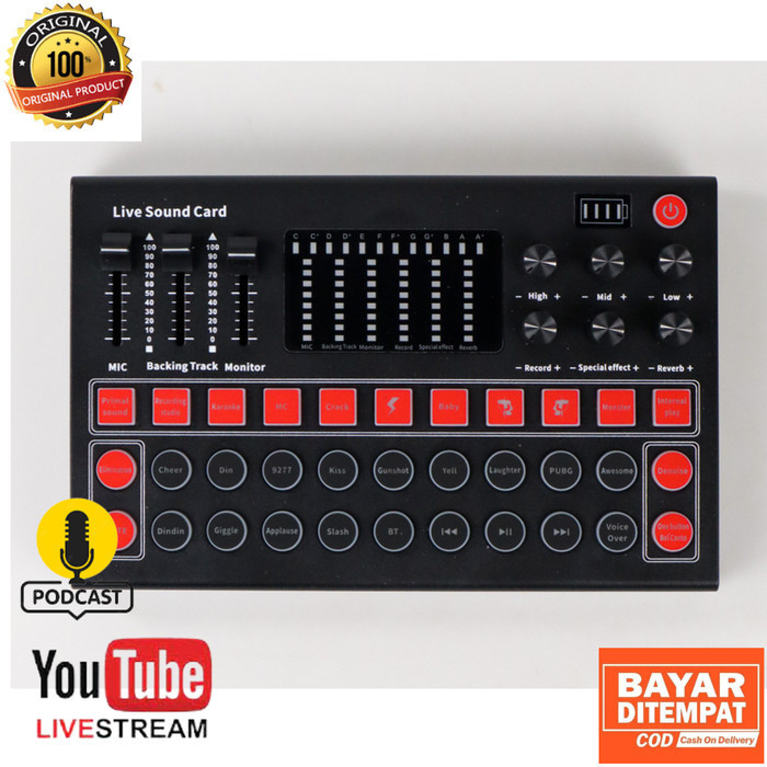 

Mixer - Soundd - USB Sound d Live Broadcast Recording - MOOER M9