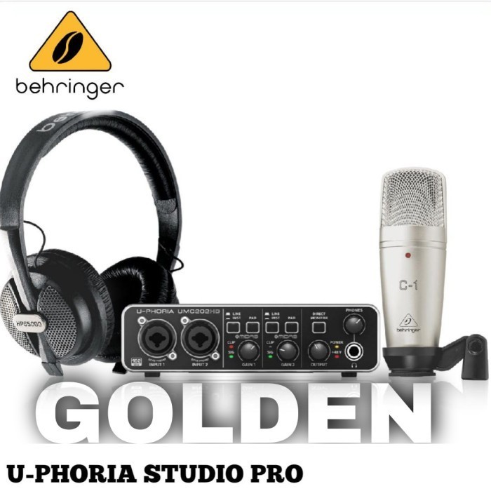 

Paket U PHORIA STUDIO PRO Original With UMC202HD Recording