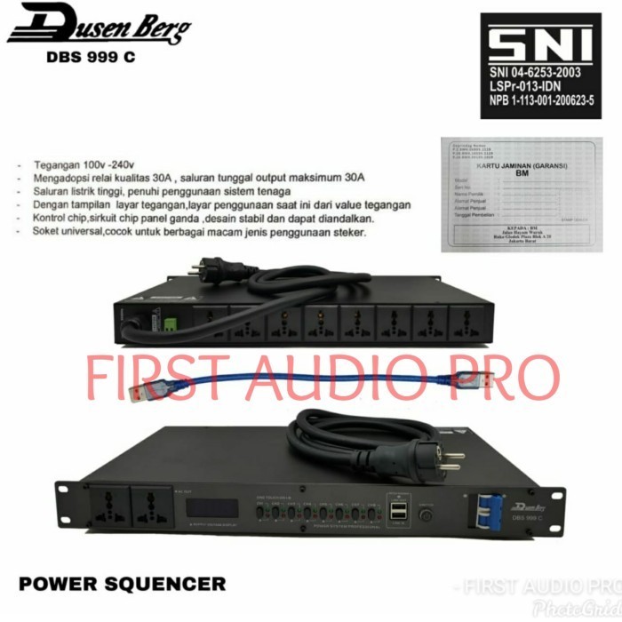 

Power Sequencer Controller Dusenberg DBS 999 C / DBS999 C ORIGINAL