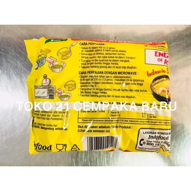 

Indomie Rasa Kari Ayam 1 Karton Isi 40 Pcs Mi Mie Instant Indomi Promo Revi Staroutlet