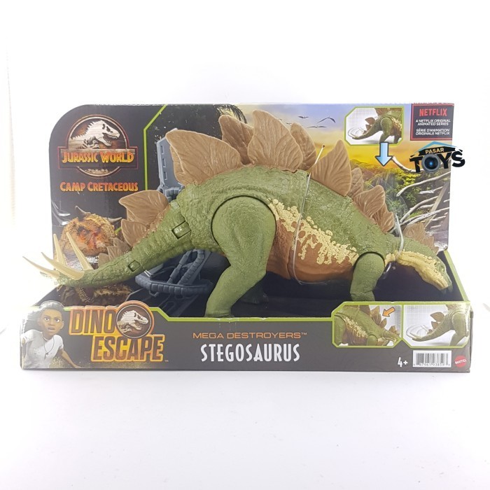 Jurassic World Camp Cretaceous Mega Destroyers Stegosaurus Dinosaurus