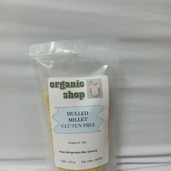 

Terlaris Organic Shop - Hulled Millet (Gluten Free) - 250 gr SALE