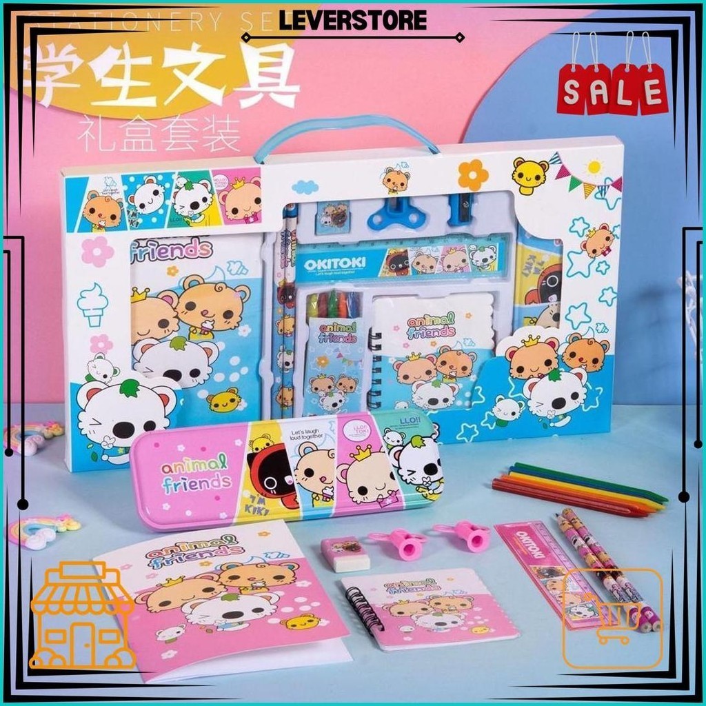 

Paket Alat Tulis Set Stationery Set Study Anak Karakter Toysforhome Promo