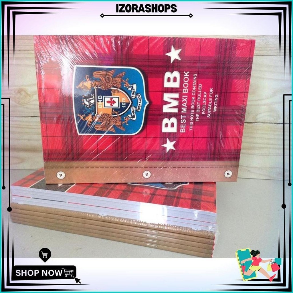 

Buku Tulis Bmb Campus Besar & Panjang / 36 Lembar (10 Buku) Gratis Ongkir