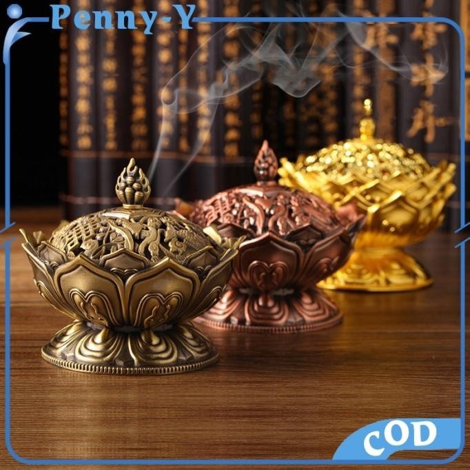 Tempat Bakar Dupa Lotus Mabkhara Pembakar Dupa Backflow/Dupa Lingkar