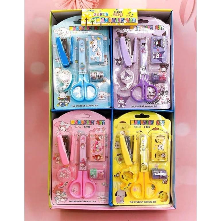 

Alat Tulis Set 8In1 Karakter Stationery Kids / Paket Alat Tulis Anak Tk / Set School Supplies For Child Writing Gift Eraser Ruler Cod