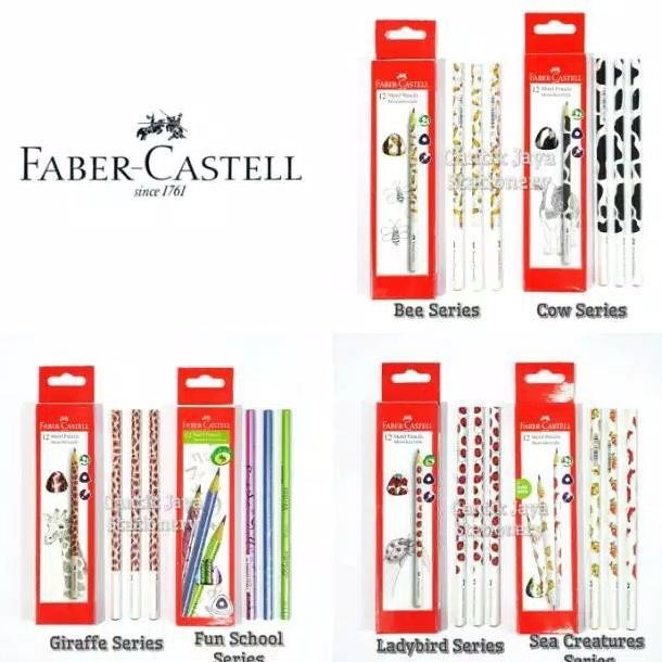 

Faber Castell Pensil 2B Motif / Pensil Karakter Faber Castell Cod