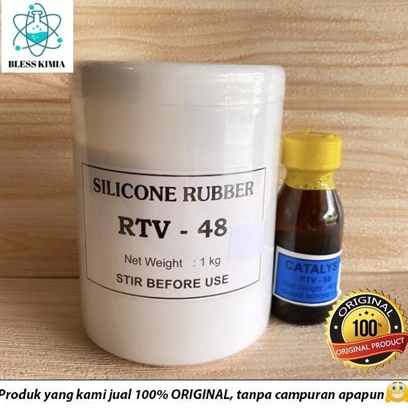 Silicone Rubber RTV 48 1 Kg-Silicone Rubber-Cetakan Silicone
