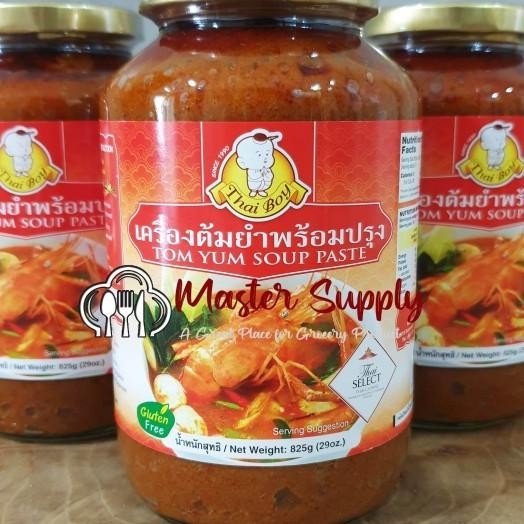 

Thai Boy Tom Yum Soup Paste 825 Gr / Bumbu Tom Yam