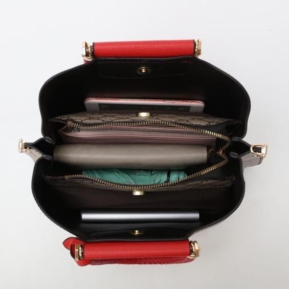 Tas Kondangan Wanita Elegan Ibu Pesta Mewah Import Branded Kulit Kerja