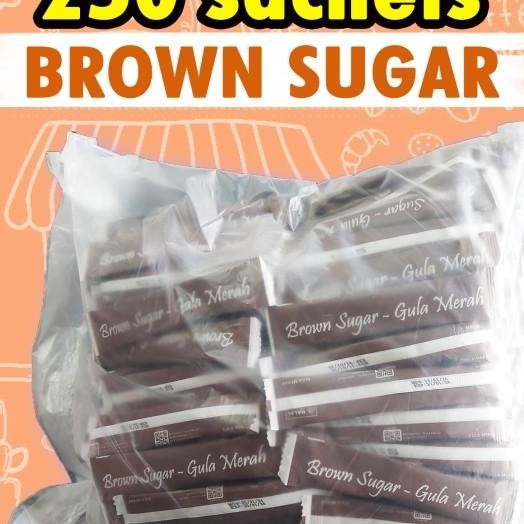 

Gula Brown Sugar Sti 250 Pcs Sachet Gula Aren Gula Merah Cafe Resto