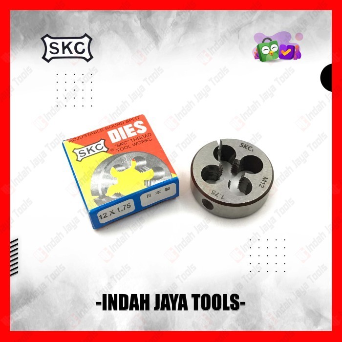 Skc Mata Snai M 12 X 1.75 - Snay Senai Snei Round Dies M12X1.75 M12