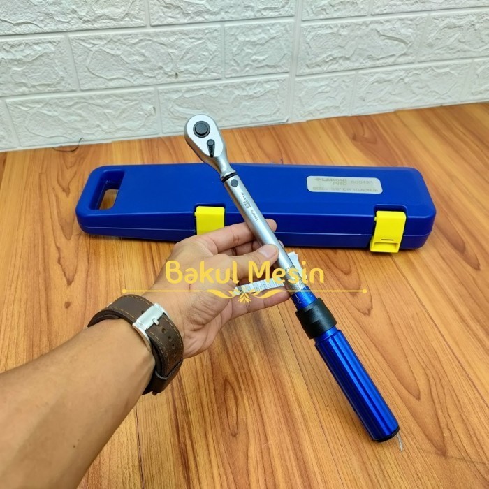 Lakoni Pro 800421 Kunci Momen Kunci Torsi Torque 10-60 Nm