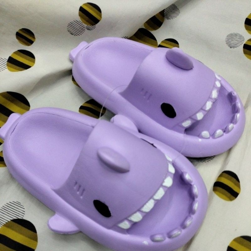 Sandal Hiu // Sandal wanita hiu UNGU 2339 29-40