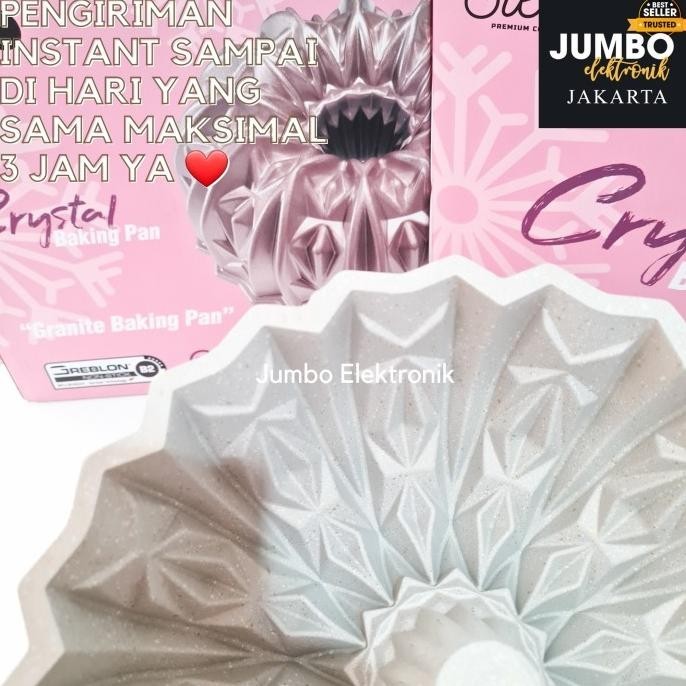 [Baru] Stein Cookware Loyang Steincookware Greblon Crystal Daisy Baking Pan