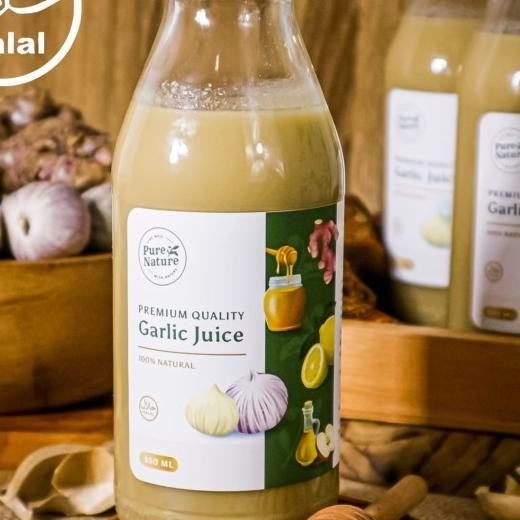 

Purenature Jus Bawang Putih Tunggal Jahe Merah Lemon Cuka Apel Madu