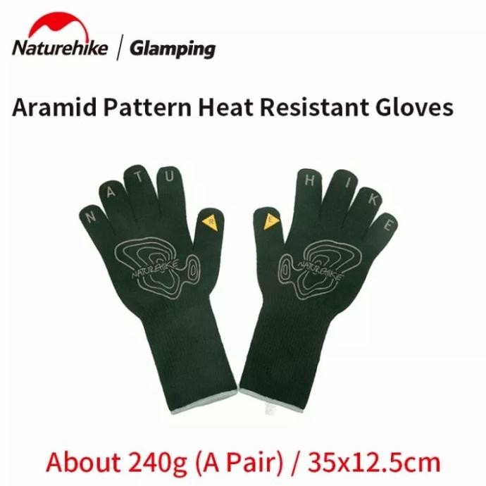 [Bisa Cod] Sarung Tangan Naturehike Cnh22Fs003 // Sarung Tangan Tahan Panas Masak