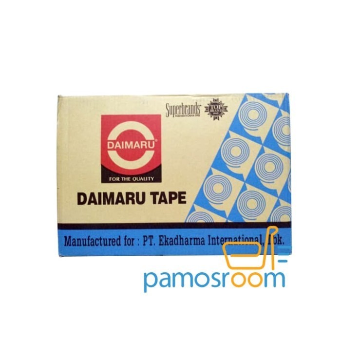 

Promo Gila 50 Dus Lakban Daimaru Coklat 90 Yard 2 Inch .1 Dus @72Rol