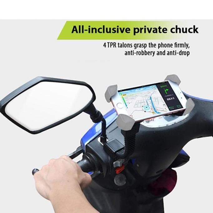 Holder Motor Robot Rt-Mh01 Holder Hp Motor Almunium Robot Rt-Mh01