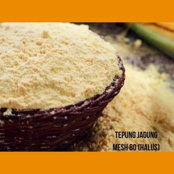 

Polenta flour 1kg / tepung jagung halus non GMO