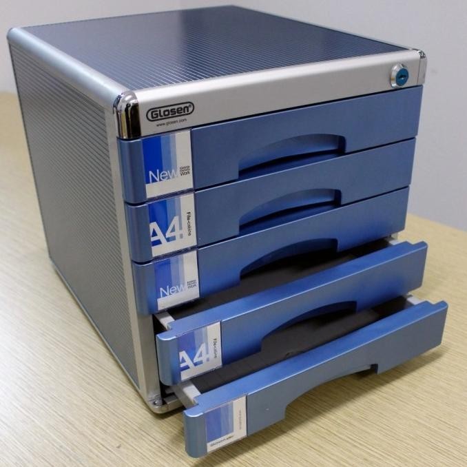 

TERBARU - File Cabinet Glosen 5 susun kunci depan