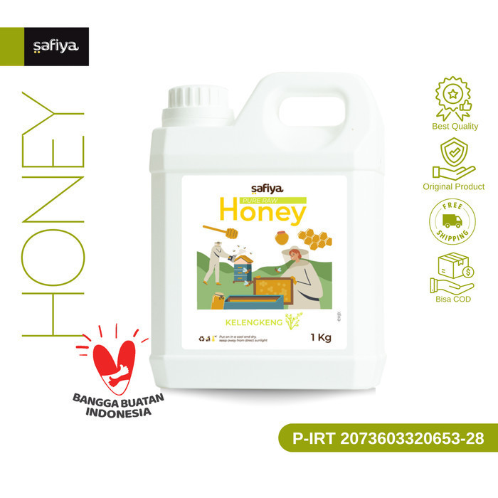 

Ready Madu Murni Kelengkeng 1 Kg Series Raw Madu Asli Authentic Safiya Food