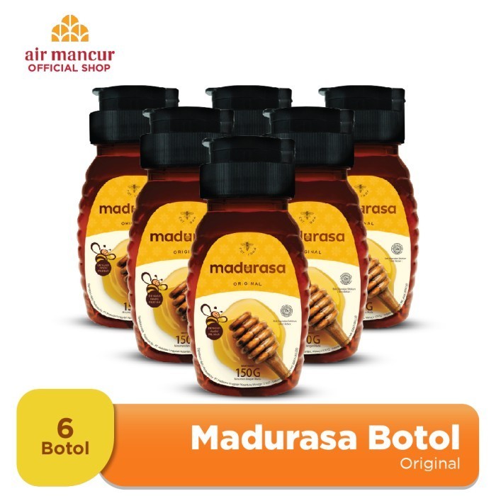 

Ready MADURASA BOTOL ORIGINAL 150 GR PET (Bundle 6 pcs)