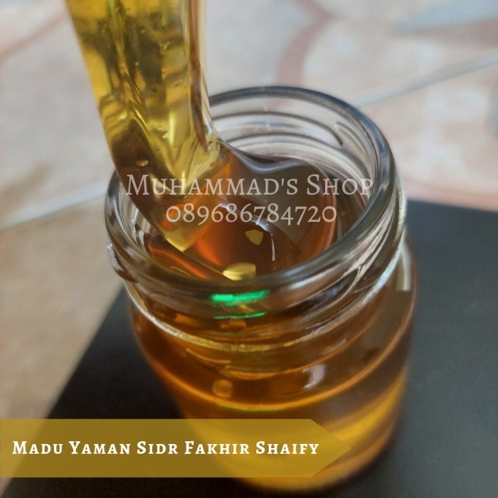 

Ready Madu Yaman Sidr Fakhir Shaify Lebah Liar Asli dan Murni 100gr