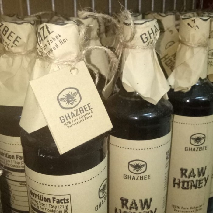 

Ready Madu Hutan Organik Ghazbee Raw Honey 650 ml