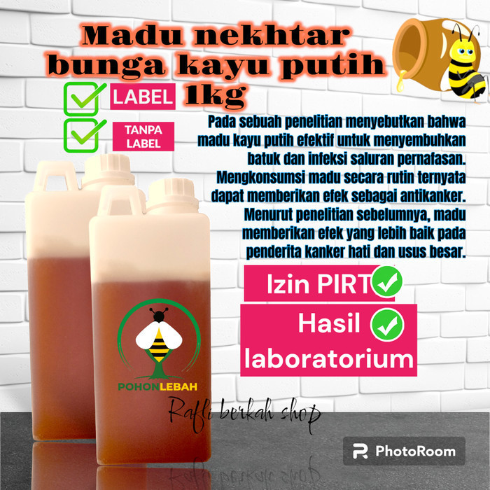 

Ready madu nektar kayu putih original honey 1000 gr