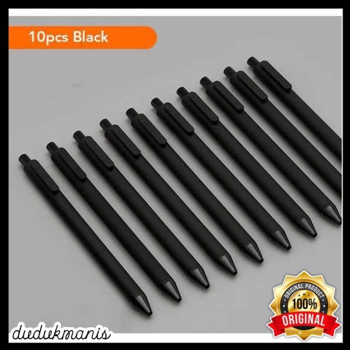 

Ready Pena Pulpen Hitam 10 PCS Xiaomi Mijia Kaco Murah PER-760