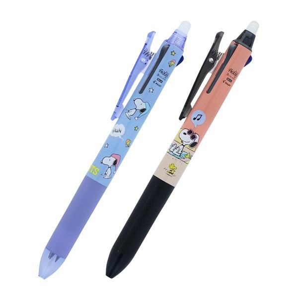 

Ready Pilot FriXion Ball Slim 3 Color Peanuts Snoopy Color Play 5 0.38mm Erasable Multi Pen Limited