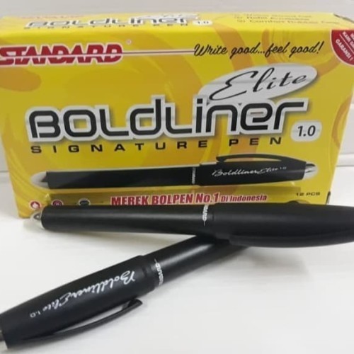 

Ready PULPEN BOLDLINER ELITE HTM/BIRU PER LUSIN