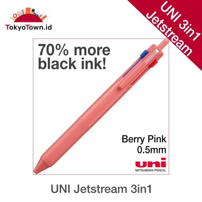 

Ready Uni Ball Jetstream Multi Color Ballpoint Tri-Color