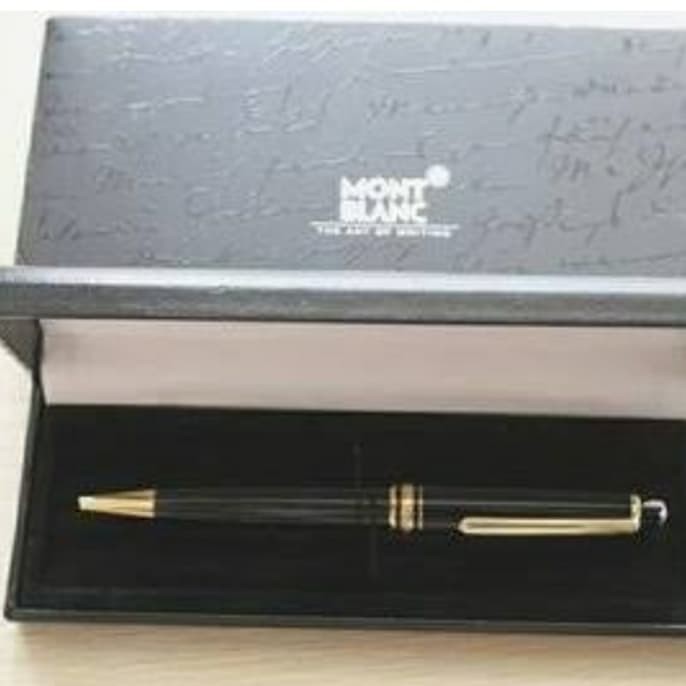 

Ready montblanc meisterstuck gold classique rollerball